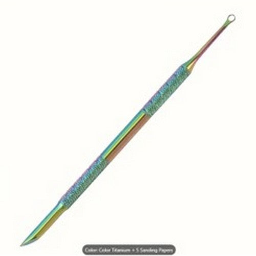 Coconoir Beauty - Cuticle Pusher & Trimmer Rainbow