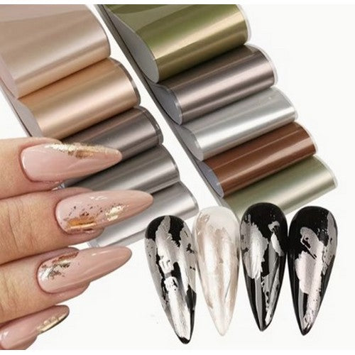 Coconoir Beauty - Foil - Nudes Mix - 10pk
