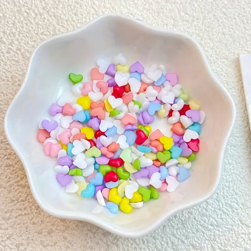 Coconoir Beauty - Nail Charms - Mini Hearts Candy Color - 20pk