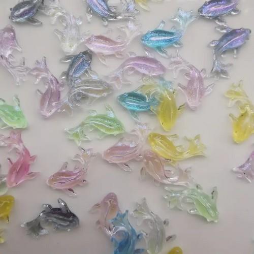 Coconoir Beauty - Nail Charms - Acrylic Fish - 5pk