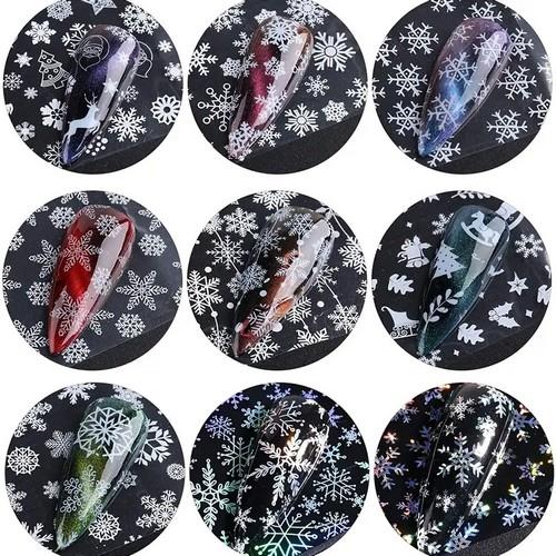 Coconoir Beauty - Foil - White Snowflake #2 - 2pk