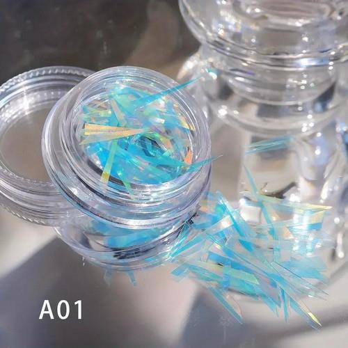 Coconoir Beauty - Laser Flakes - Light Blue