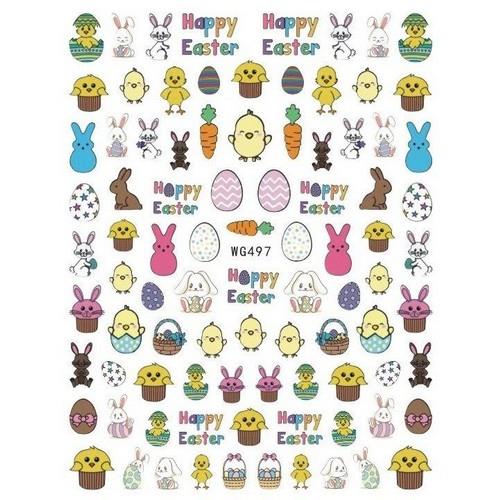 Coconoir Beauty - Nail Decal - Easter #5