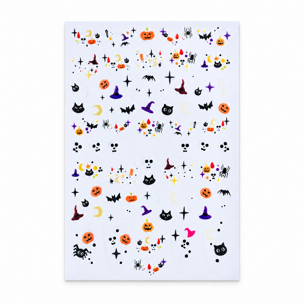 Coconoir Beauty - Nail Decal - Halloween Icons - 1pc
