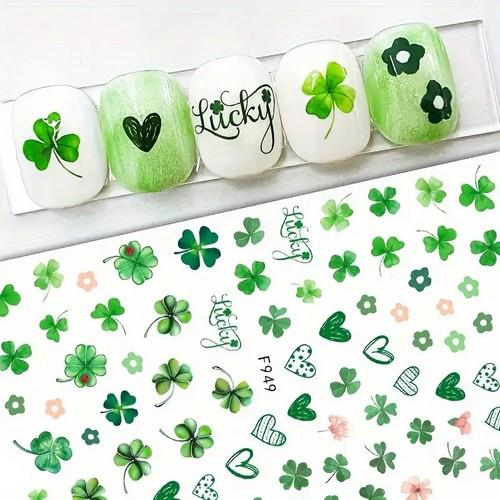 Coconoir Beauty - Nail Decal - Shamrock 1