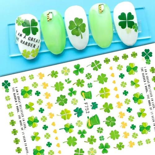 Coconoir Beauty - Nail Decal - Shamrock 2