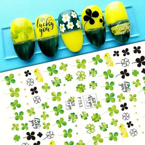 Coconoir Beauty - Nail Decal - Shamrock 3