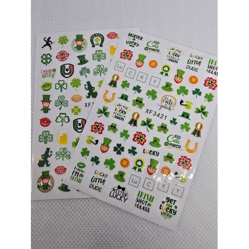 Coconoir Beauty - Nail Decal - St. Patty's 4