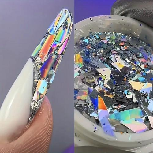 Coconoir Beauty - Glitter - Holographic Silver