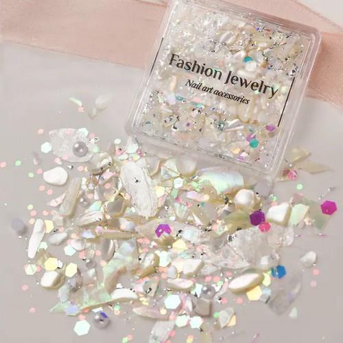 Coconoir Beauty - Shell Powder - Ultra Thin - White Mixed