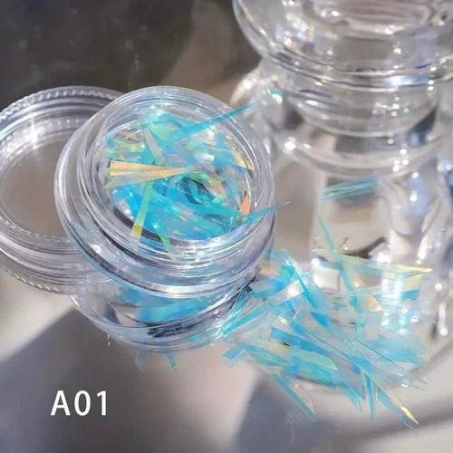 Coconoir Beauty - Laser Flakes - Light Blue
