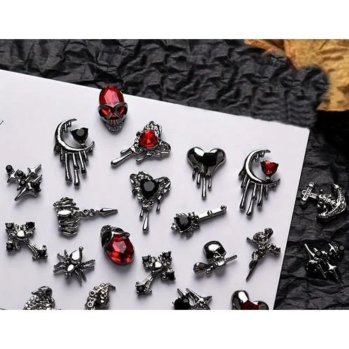Coconoir Beauty - Nail Charms - Assorted Halloween - 2Pk