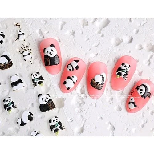 Coconoir Beauty - Nail Decal - 5D Tree Panda