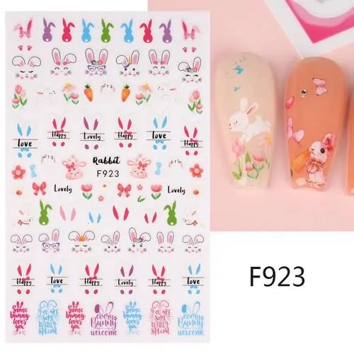 Coconoir Beauty - Nail Decal - Bunny 5