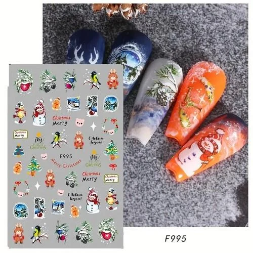 Coconoir Beauty - Nail Decal - Christmas Misc Decals