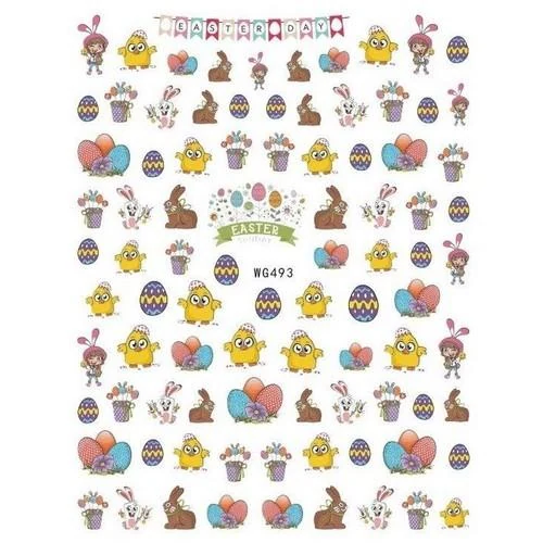 Coconoir Beauty - Nail Decal - Easter #1