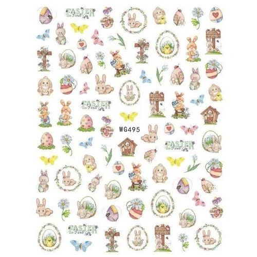 Coconoir Beauty - Nail Decal - Easter #3