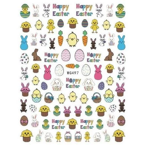 Coconoir Beauty - Nail Decal - Easter #5
