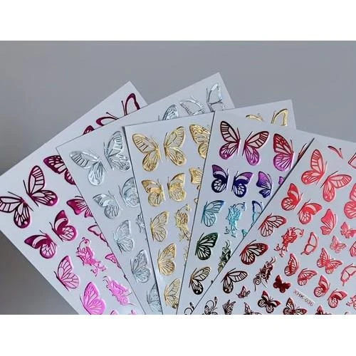 Coconoir Beauty - Nail Decal - Holo Gold - 1pc