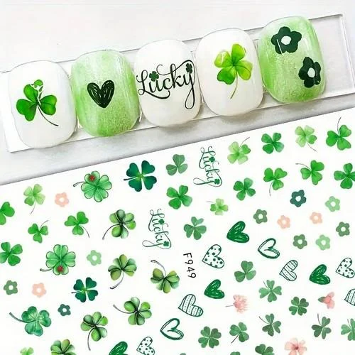 Coconoir Beauty - Nail Decal - Shamrock 1