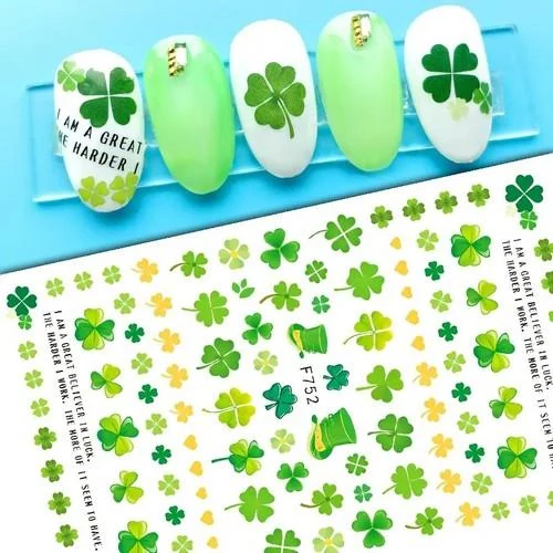 Coconoir Beauty - Nail Decal - Shamrock 2