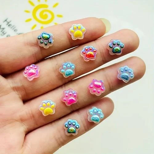 Coconoir Beauty - Nail Charms - Puppy Paws - 10pk