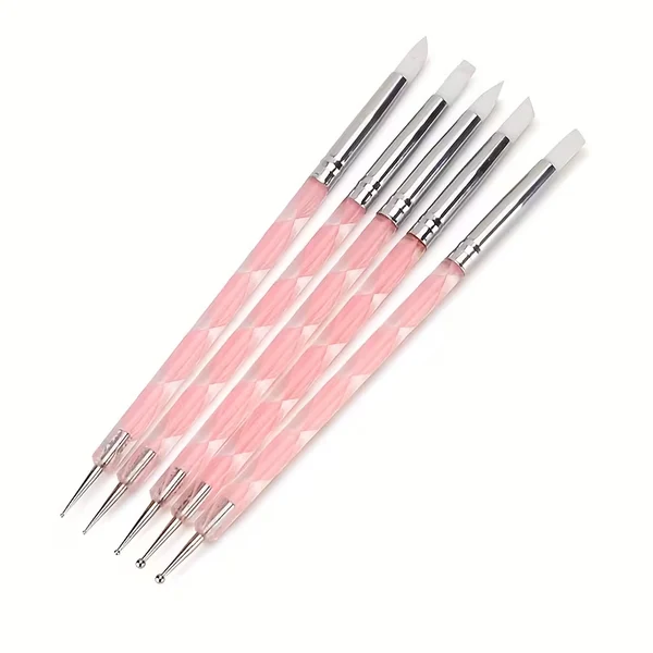 Coconoir Beauty - Silicone Brush Set - 5pcs