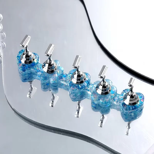 Coconoir Beauty - Tip Holder - Aurora Blue - 5pc