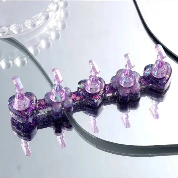 Coconoir Beauty - Tip Holder - Aurora Purple - 5pc