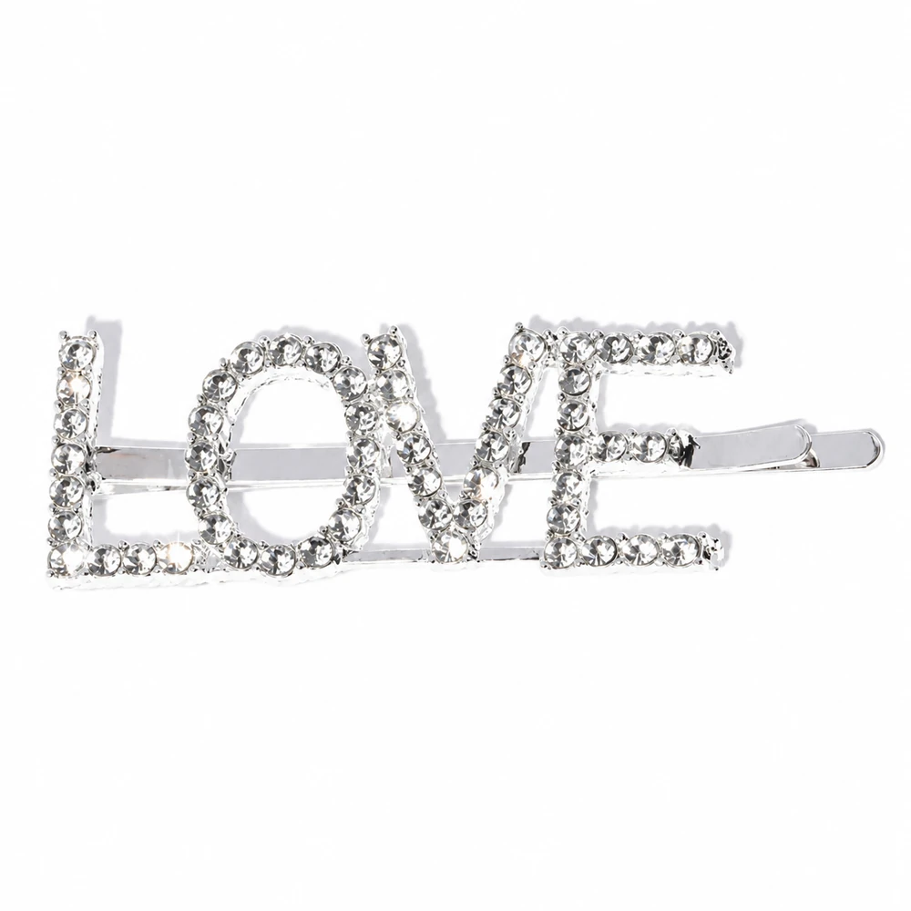 Coconoir Beauty - Crystal Bobby Pin - Love