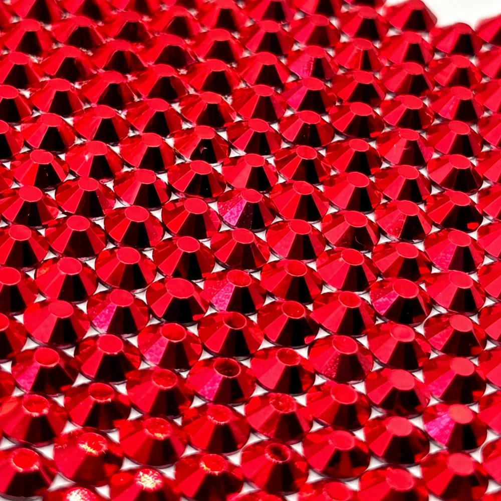 Coconoir Beauty - Rhinestones - Metallic Red - Size 10