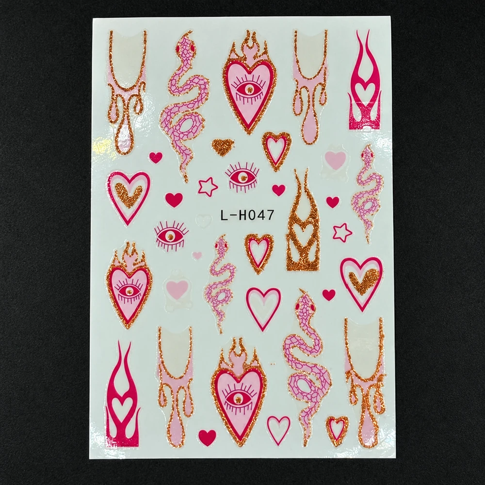 Coconoir Beauty - Nail Decal - Evil Eye Pink