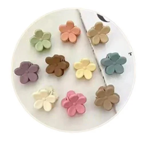 Coconoir Beauty - Hair Claw Clip - Mini Flower - 5Pk