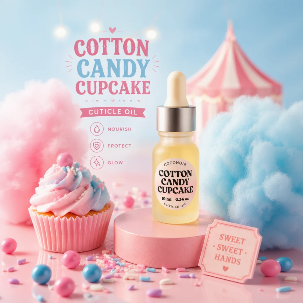 Coconoir Beauty - Cotton Candy Cupcake Cuticle Oil - 10ML