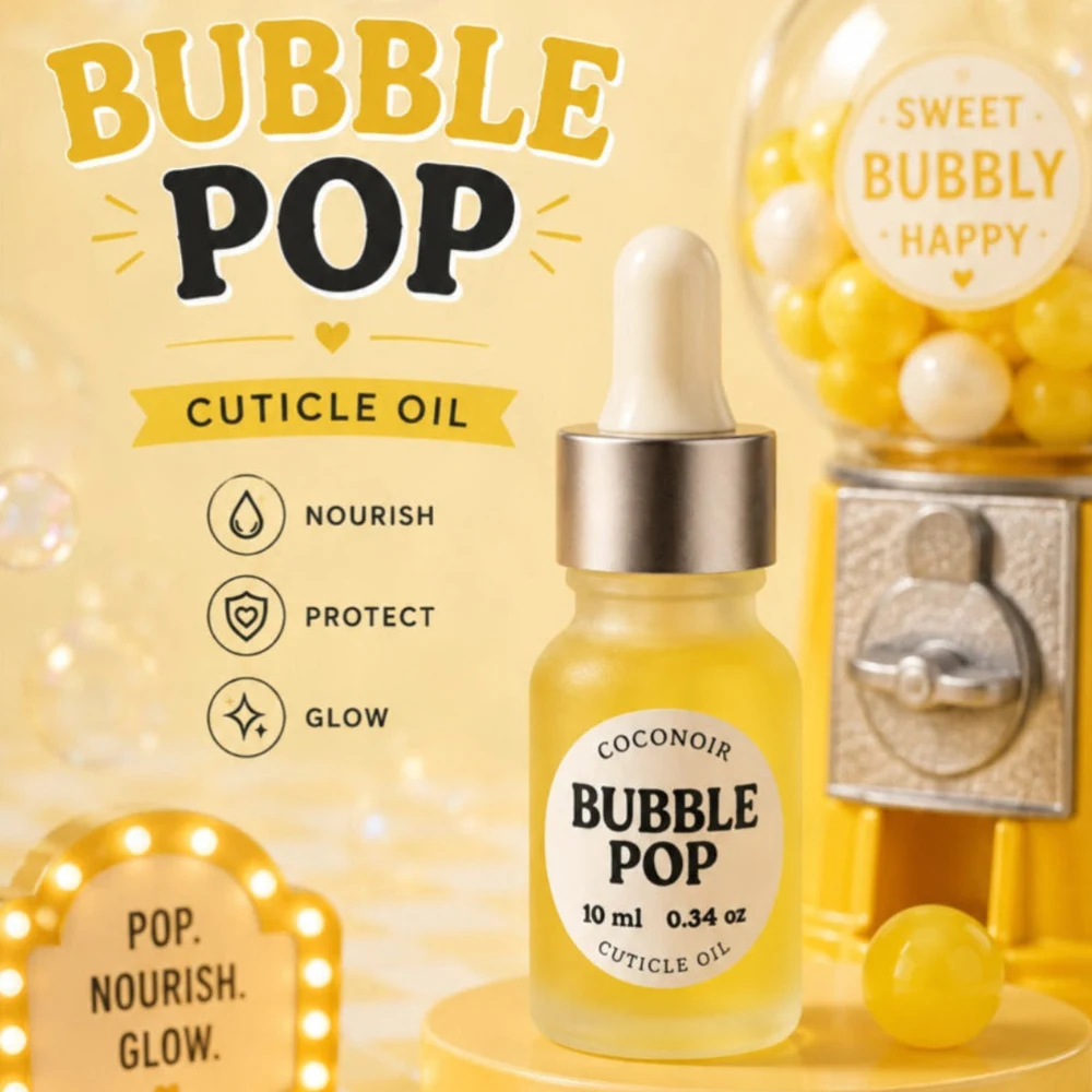 Coconoir Beauty - Bubble Pop Cuticle Oil - 10ML