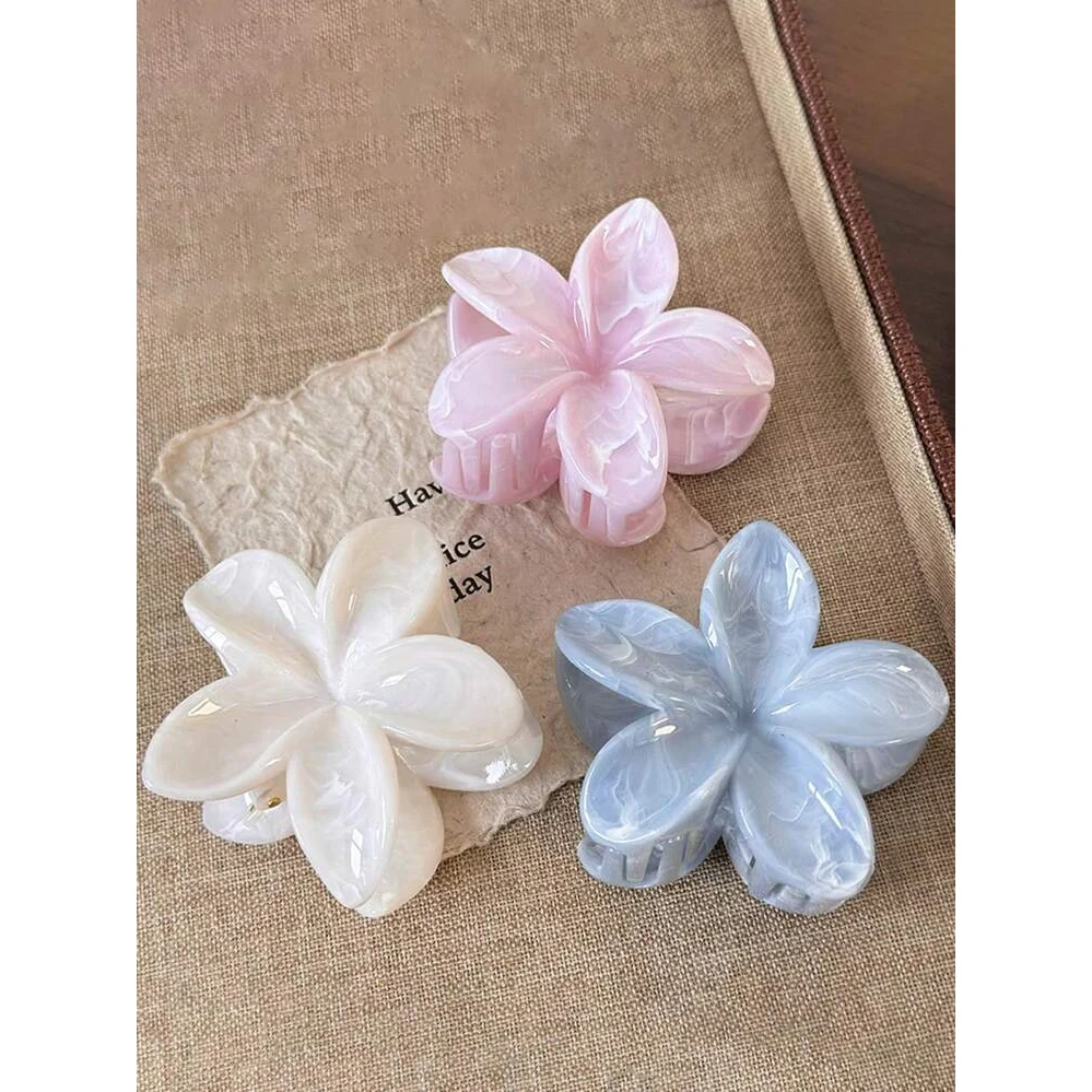 Coconoir Beauty - Hair Claw Clip - Blue Flower