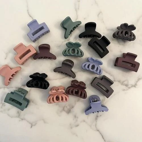 Coconoir Beauty - Hair Claw Clip - Mini - Rectangle Assorted