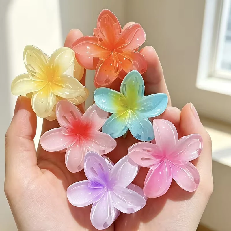 Coconoir Beauty - Hair Claw Clip - Small Island Flower - Assorted Colors