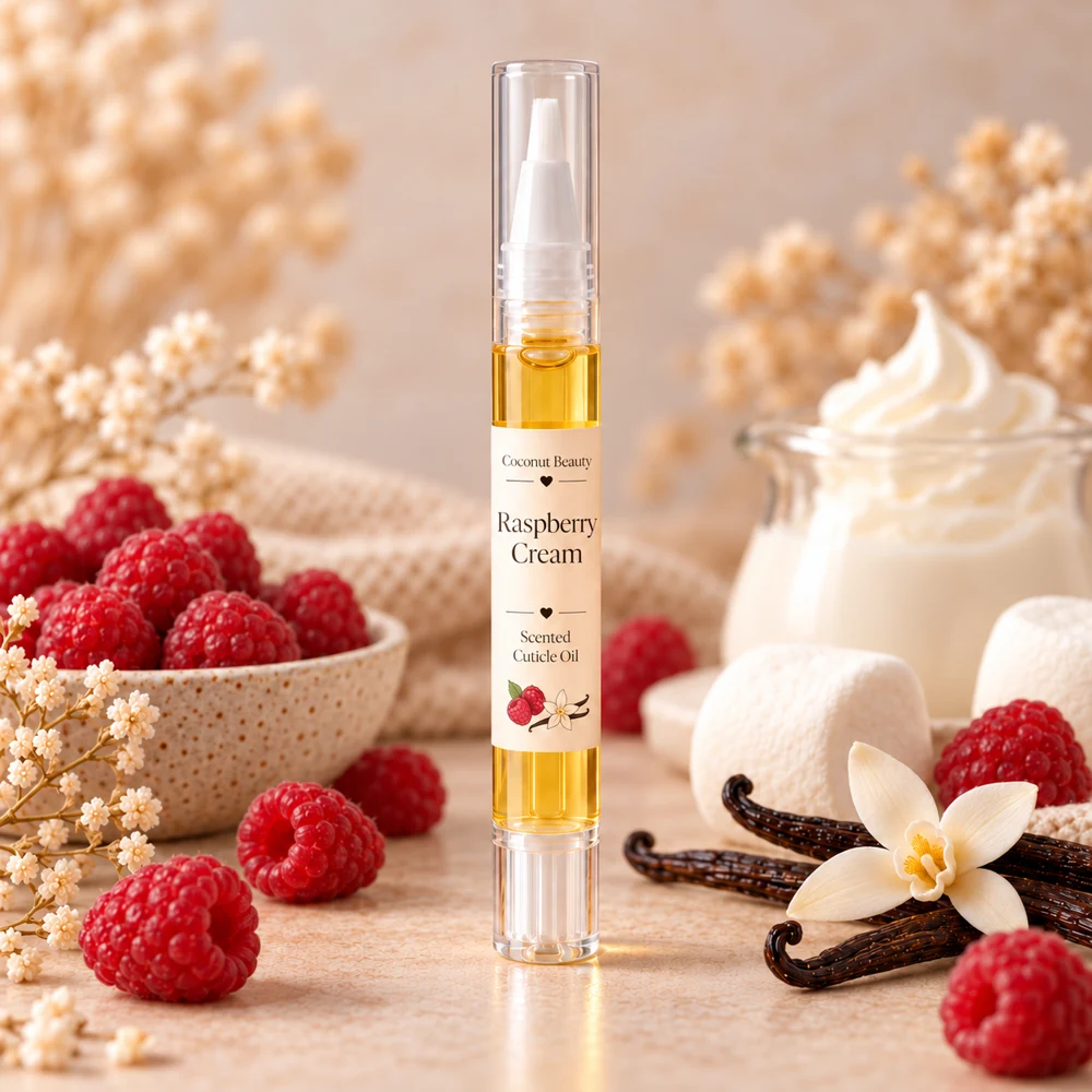 Coconoir Beauty - Raspberry Cream Cuticle Oil Pen